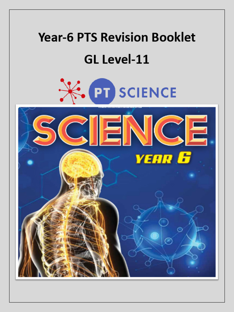 Year -6 PTS Revision Booklet | PDF | Artery | Lung