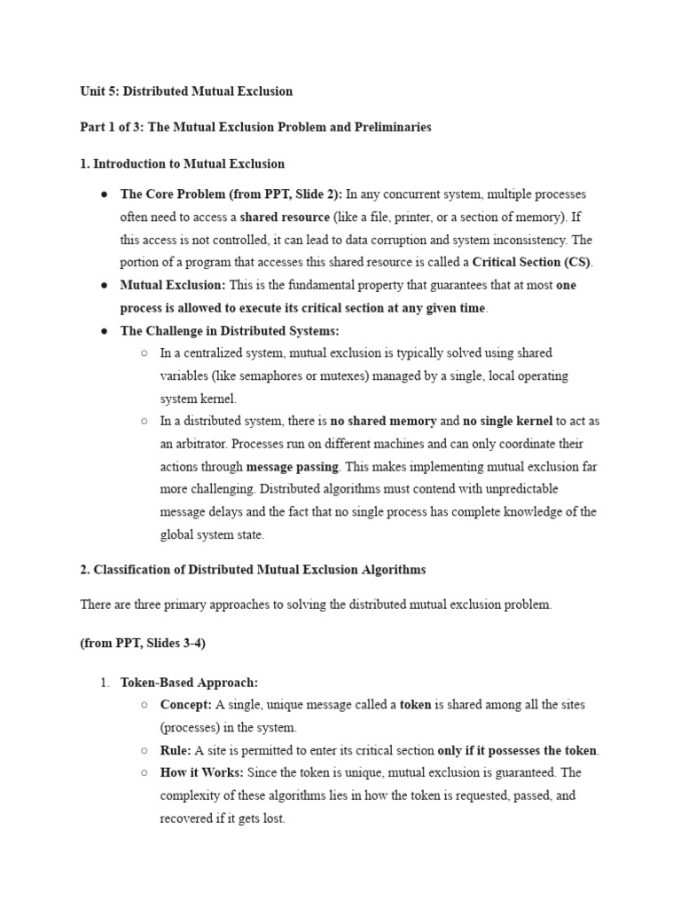DS UNIT 5 | PDF | Distributed Computing | Computer Architecture