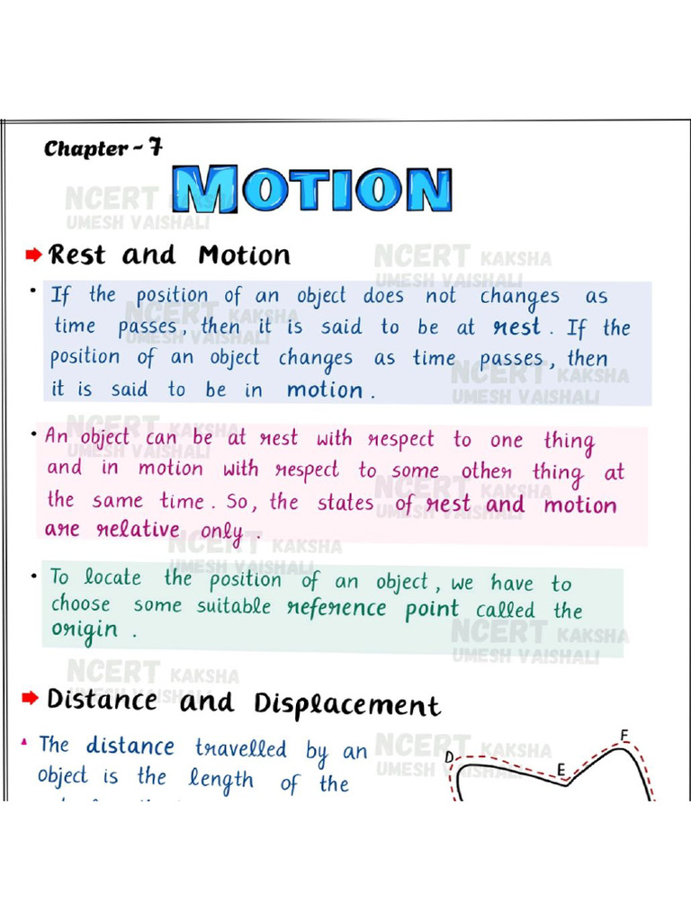 01 Motion | PDF