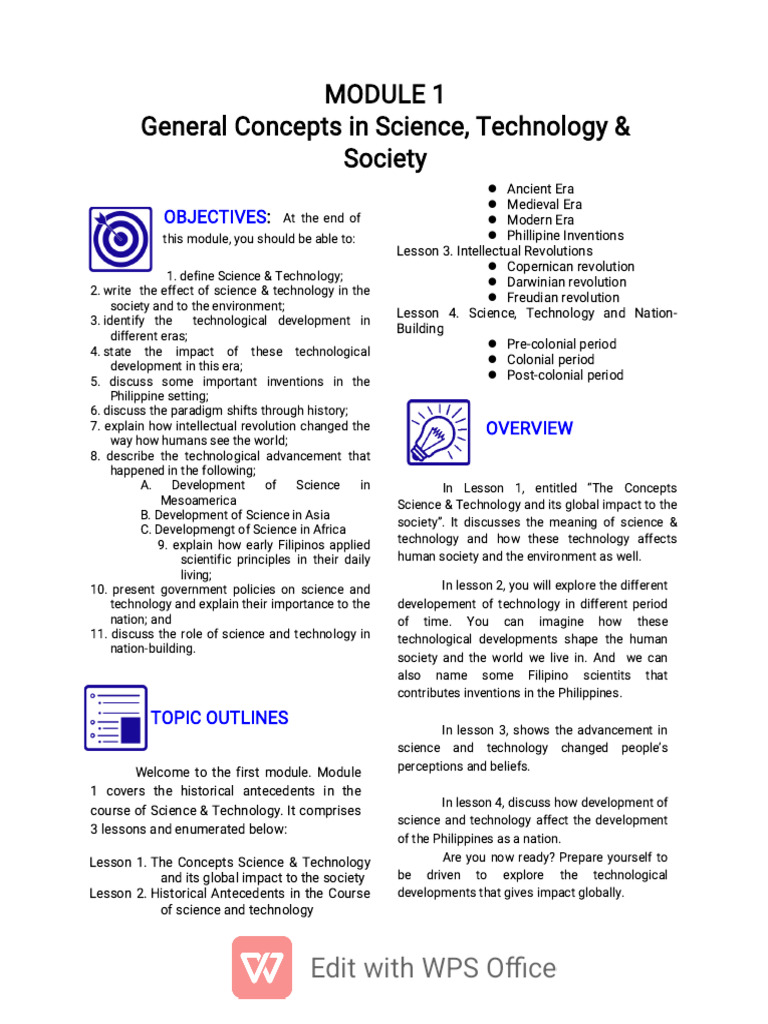 Sts Module Again 6 | PDF | Codex | Science