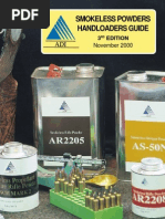ADI Powder Equivalents Chart | PDF | Projectiles | Ballistics