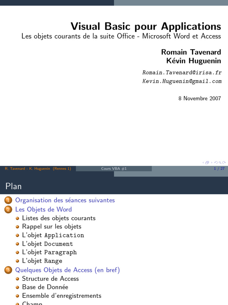Hassclic857 Copie | PDF | Microsoft Access | Visual Basic for Applications