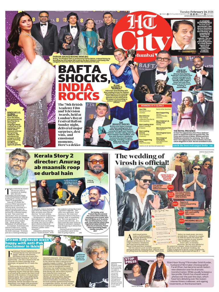 HT City Mumbai - 24-02-2026 | PDF | Dress
