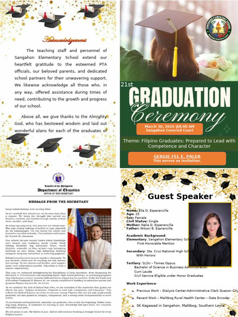 Graduation Program 2026 | PDF