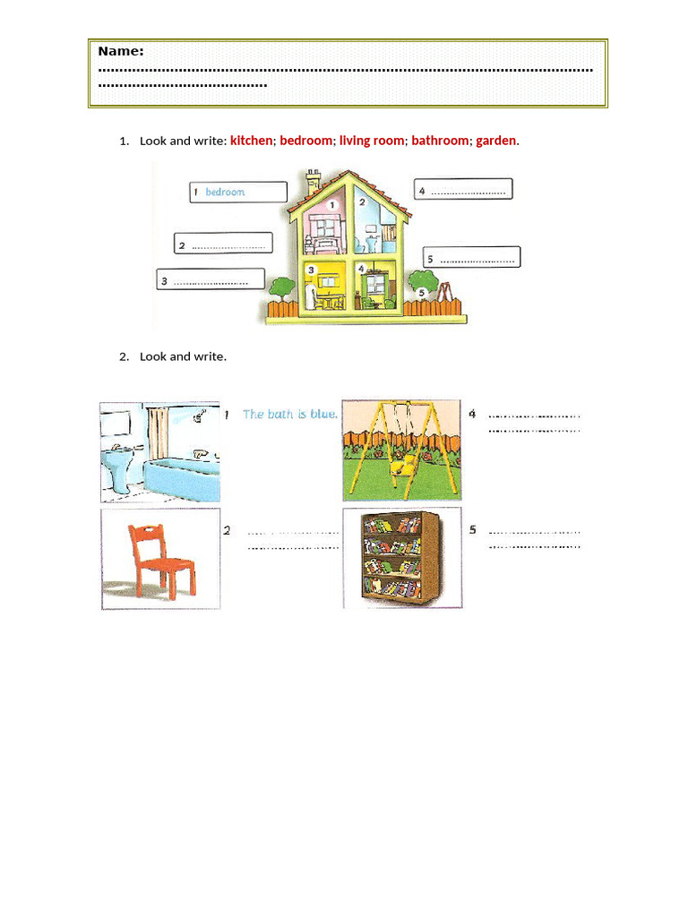 Rooms in the House | PDF