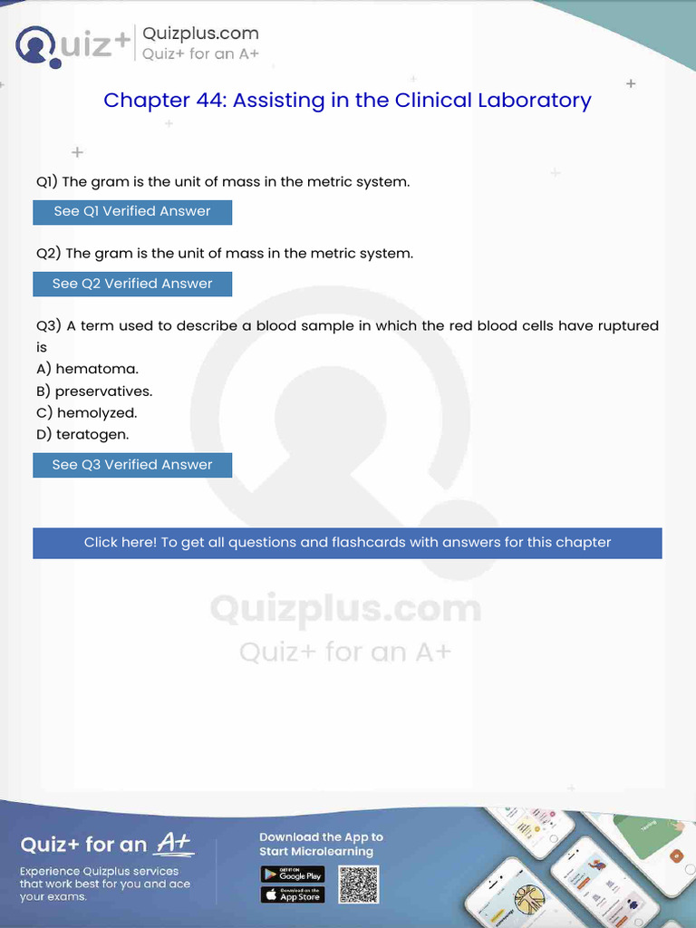 The Gram is the Unit of Mass in the Metric System | PDF | Heart ...