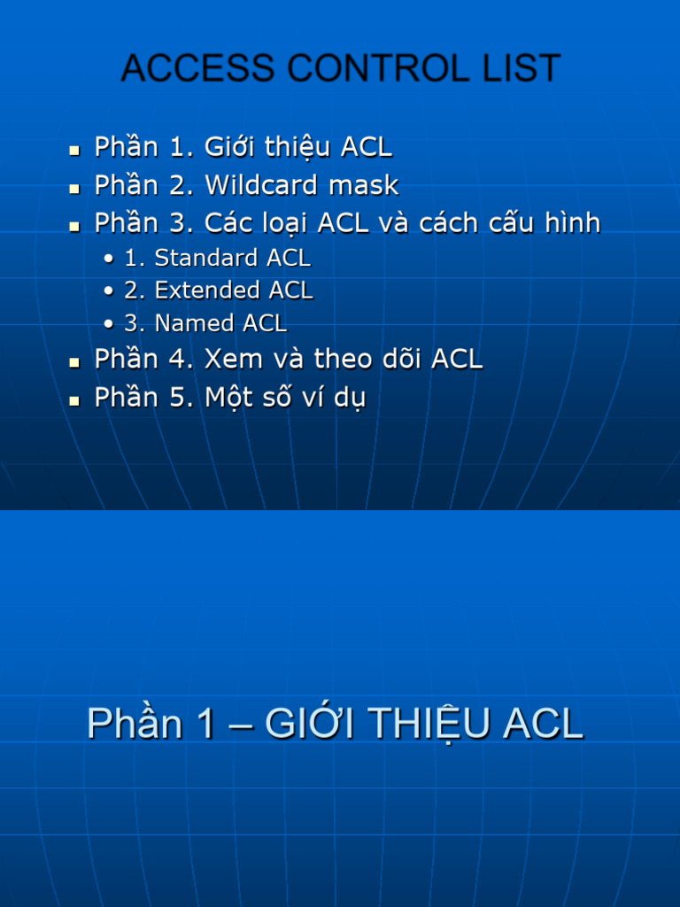 lesson3_AccessControlList | PDF