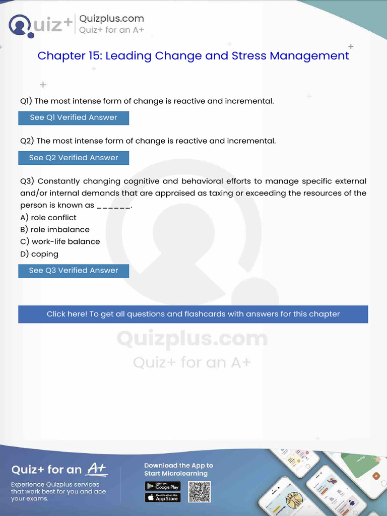 The Most Intense Form of Change is Reactive and Incremental | PDF ...