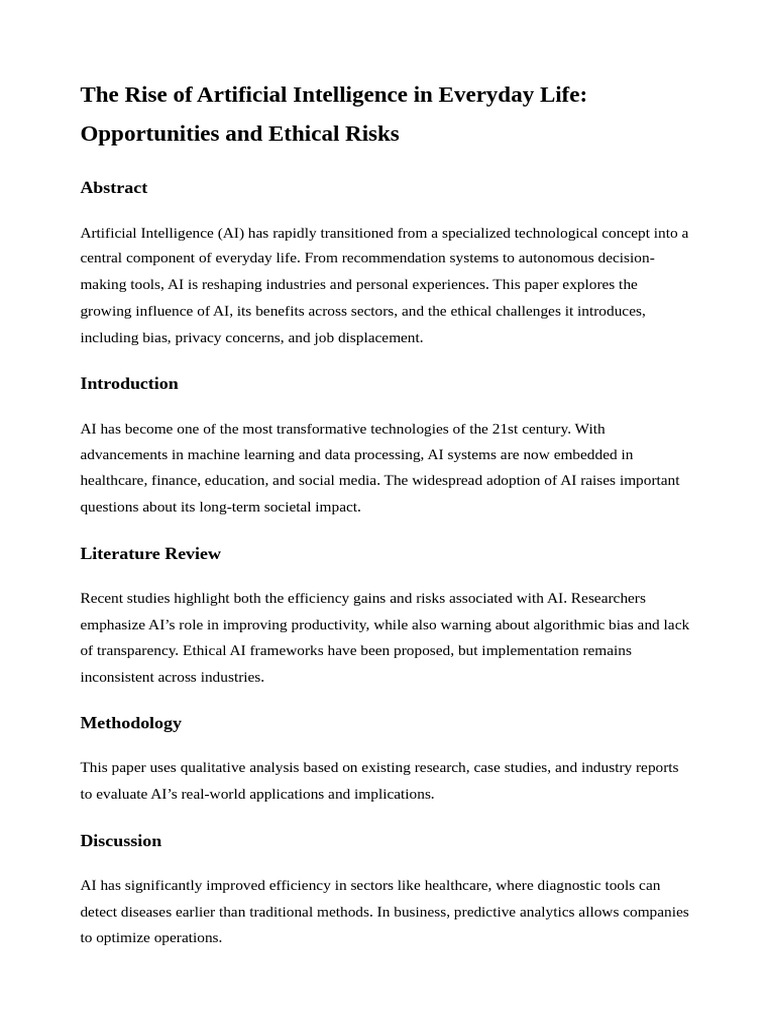 The Rise of Artificial Intelligence | PDF