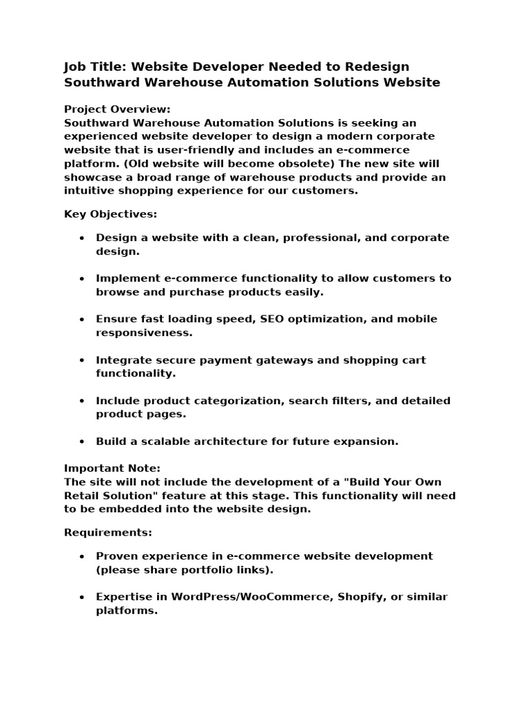 Web Developer | PDF
