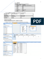 Creacion de Consultas en Access