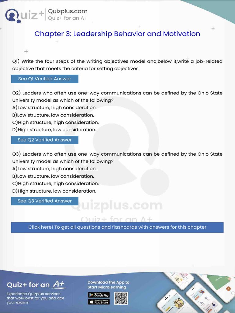 Write the Four Steps of the Writing Objectives Model Andbelow Itwrite a ...