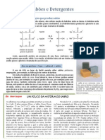 Saboes e Detergentes