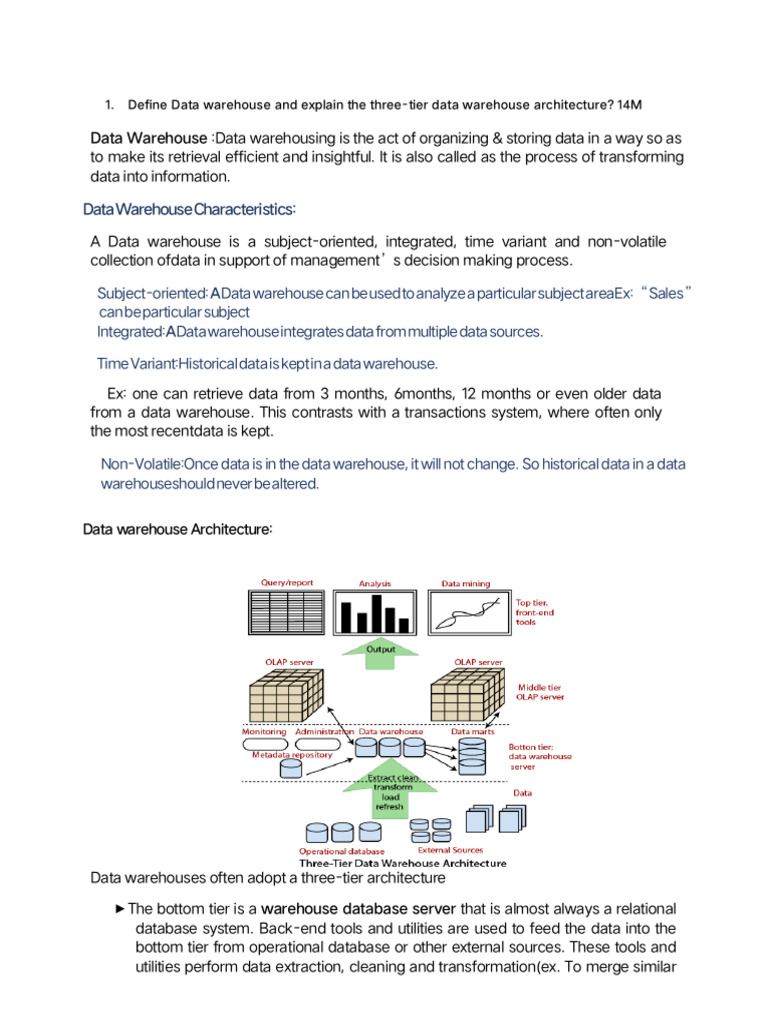 dwdm | PDF | Data Warehouse | Databases