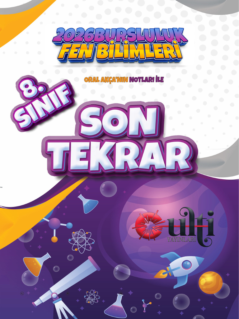8.Sinif 2026 Bursluluk Fen Son Tekrar | PDF