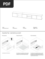 Wardrobe Assembly Instructions Guide | PDF | Door | Screw