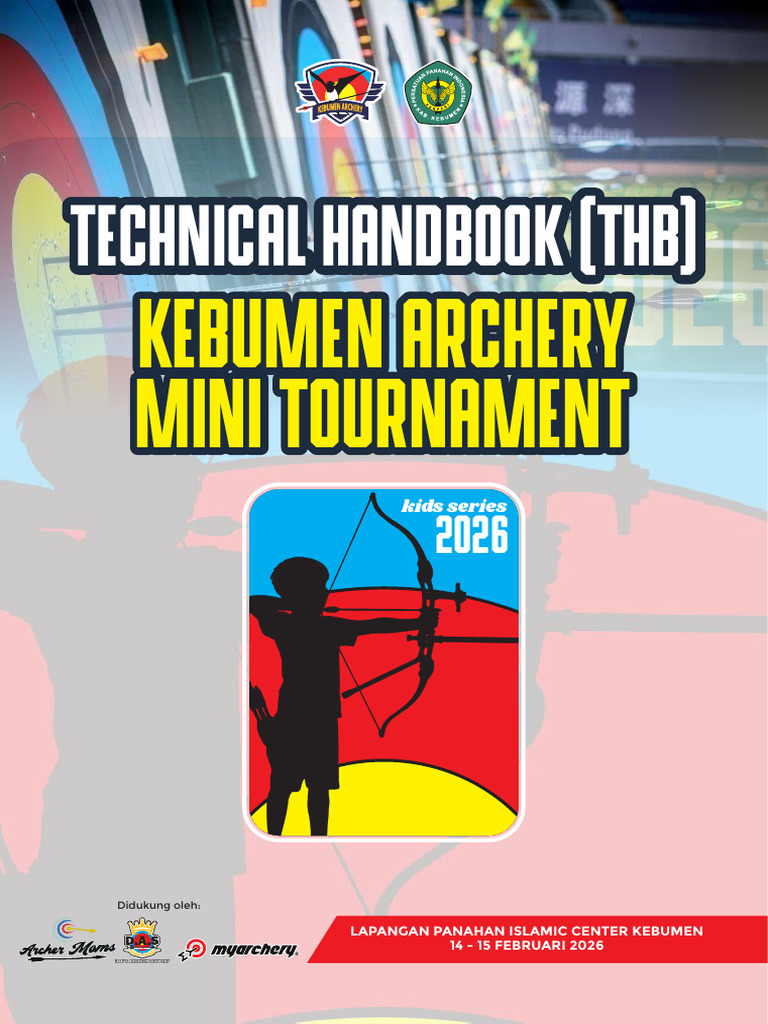 Official Technical Handbook Kebumen Archery Mini Tournament 2026 ...