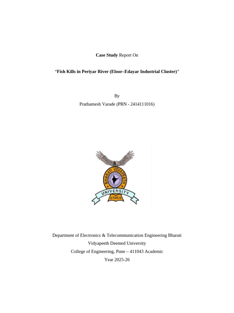 Case Study Report Format_EVS (1) | PDF | Data | Information