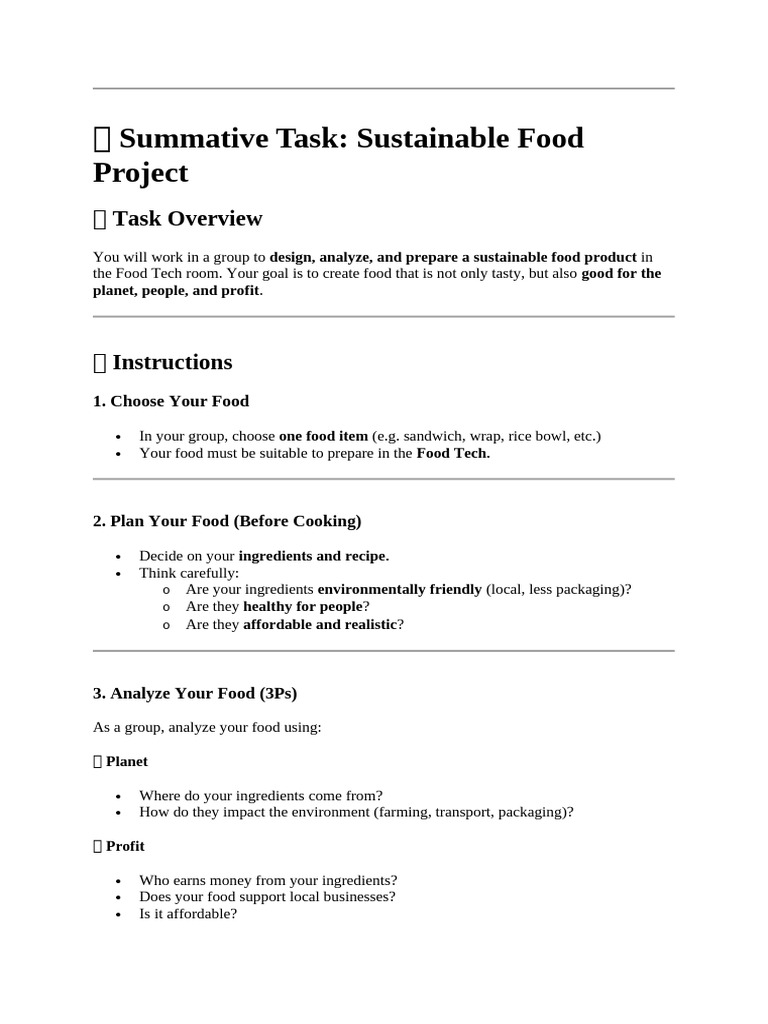? Summative Task | PDF