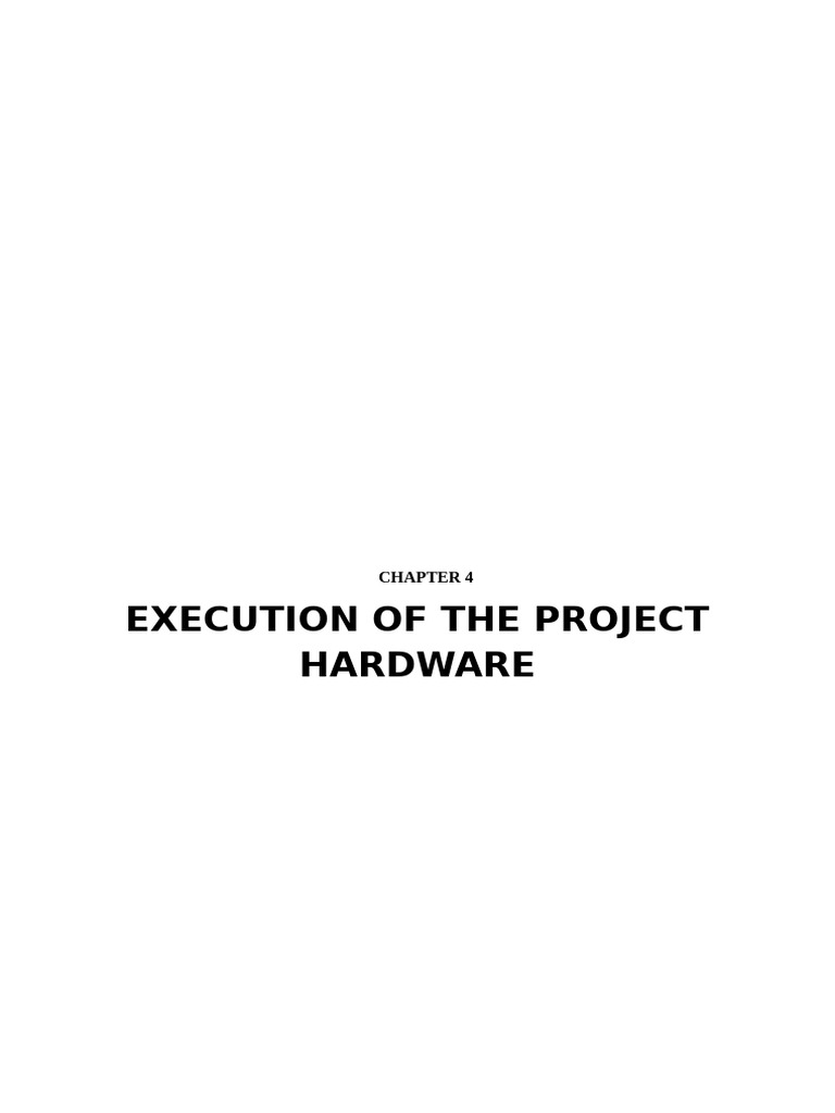 Project CHAPTER 4,5,6,7 | PDF | Internet Of Things | Computer Science