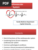 Cardiovascular Combining Forms Explained | PDF | Heart Valve | Heart