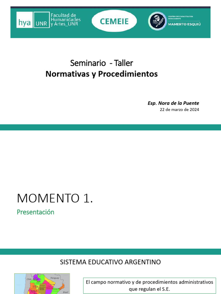 00 PPT - Normativas y Procedimientos - NDLP 2025 | PDF | Plan de ...