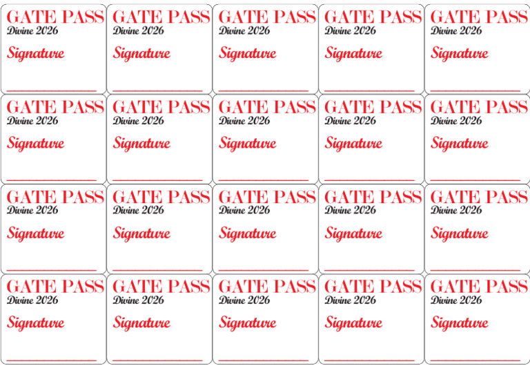 gate pass | PDF