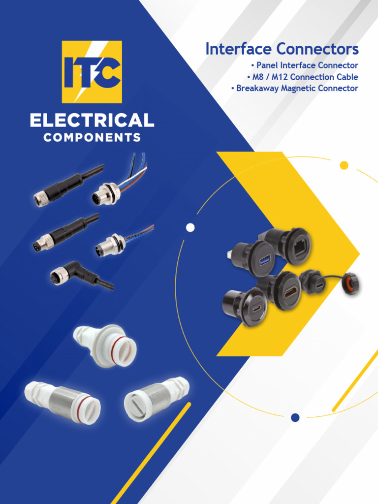 EC-2509 Interface Connectors | PDF | Electrical Connector | Electrical ...