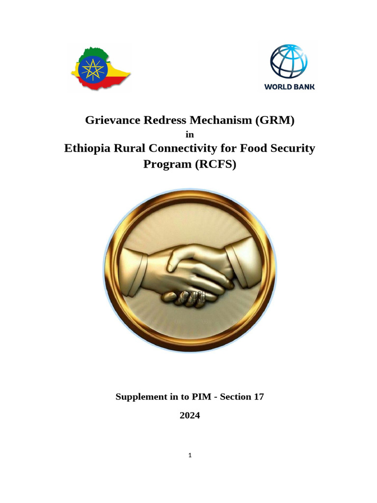 Second Draft GRM Revised | PDF | Mediation | Alternative Dispute Resolution