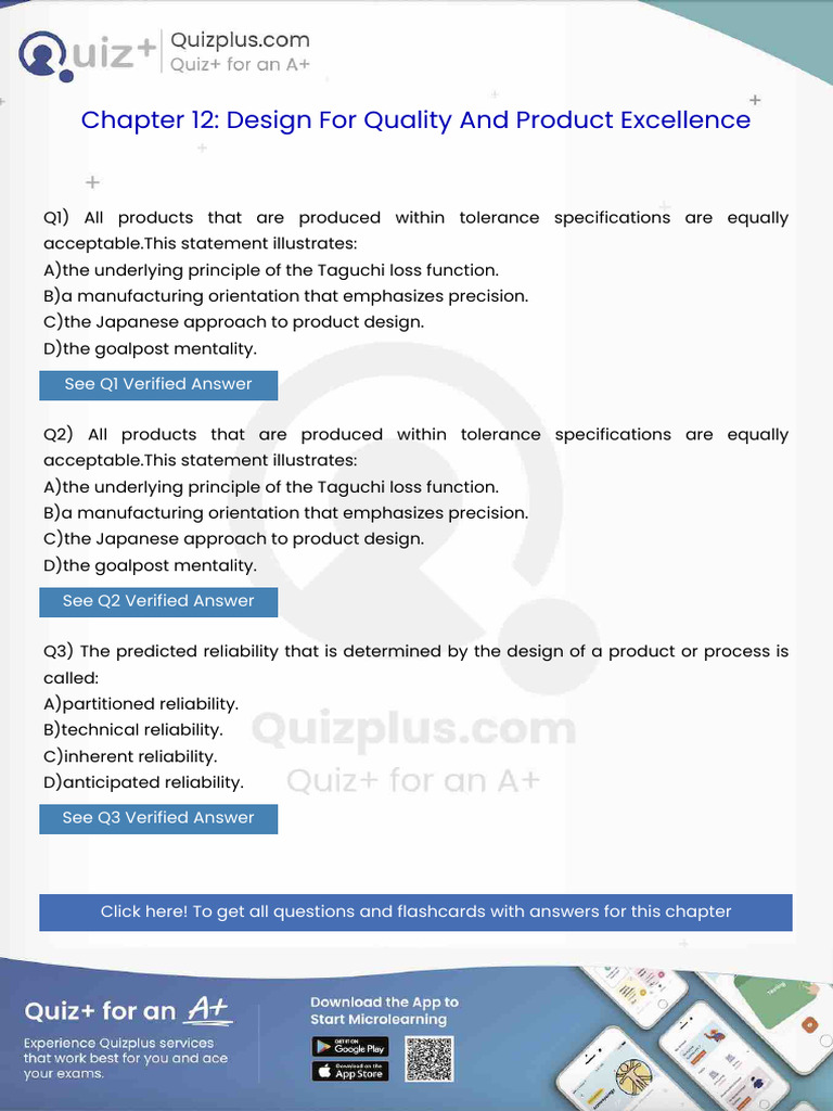 All Products That Are Produced Within Tolerance Specifications Are ...