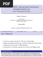 BNE Instruction for ARM Looping | PDF | Central Processing Unit ...
