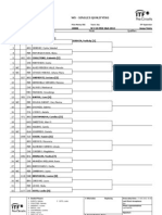 Fixture Qualy Singles