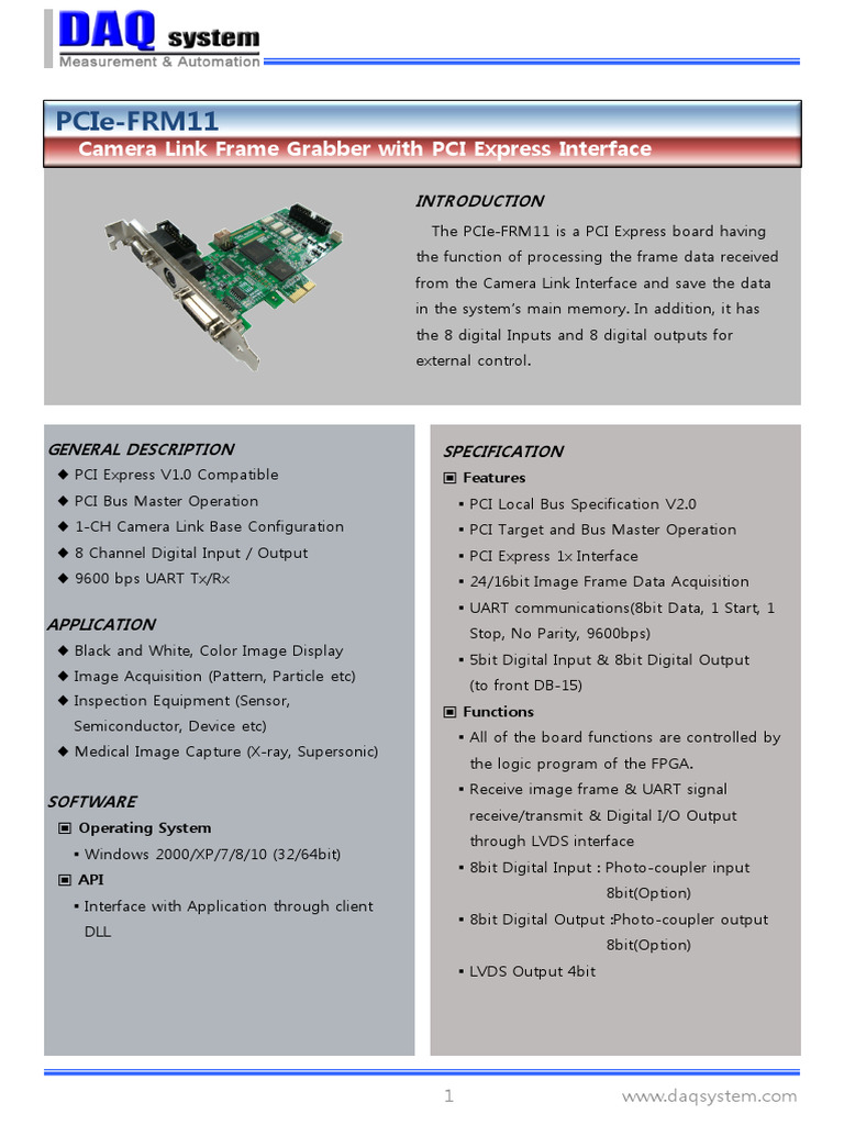 PCIe FRM11 Catalog | PDF | Computer Science | Electrical Engineering