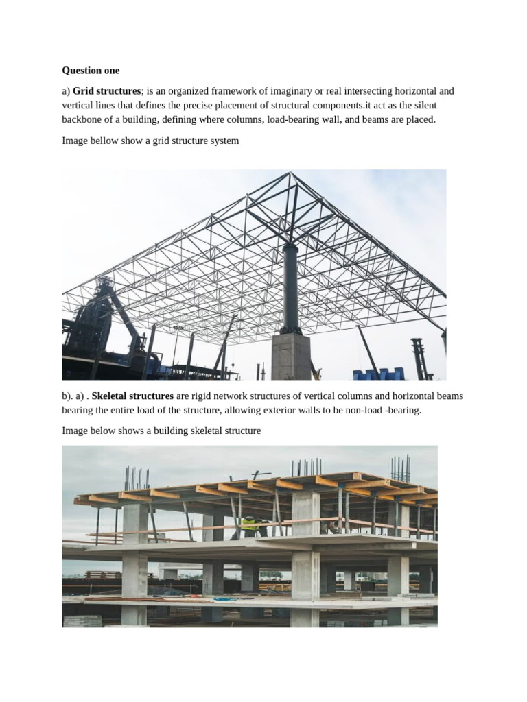 Construction Technology II Assignment | PDF | Vault (Architecture) | Dome