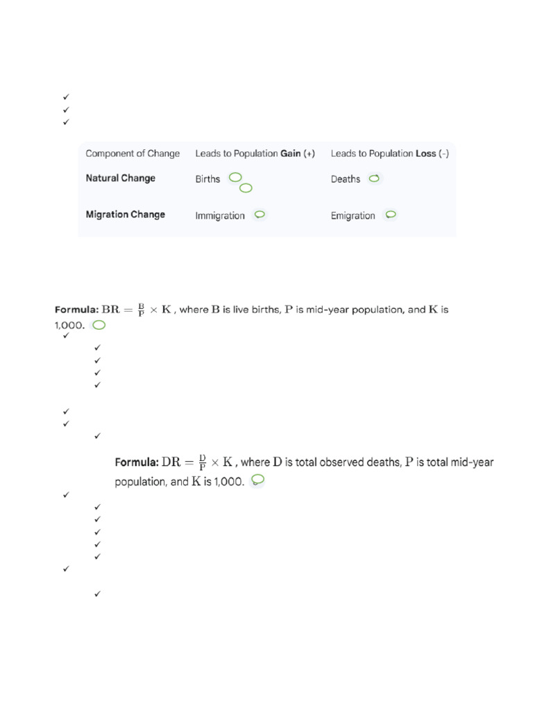 Components of Population Dynamics (Short Note) | PDF | Transport | Road