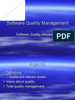 NOTES Software Quality Management