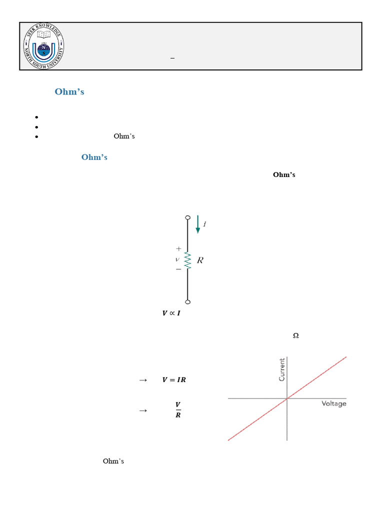 EEE 141 Lab Manual-1 | PDF | Electrical Resistance And Conductance ...