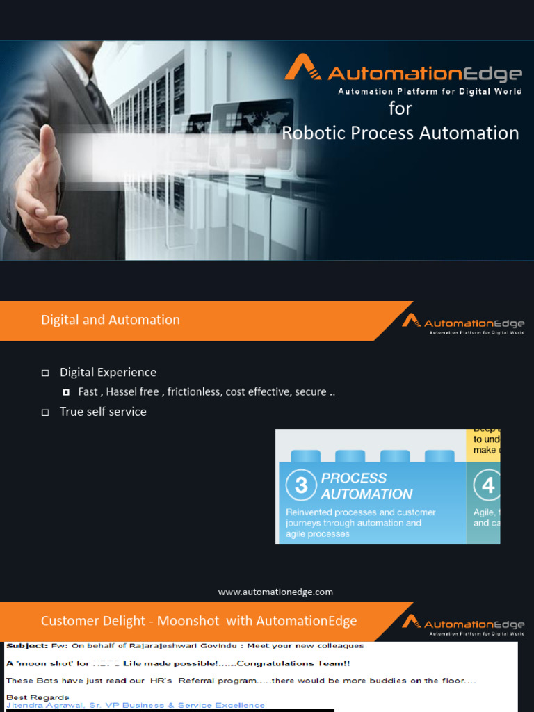 Robotic Process Automation with AutomationEdge | PDF | Directory ...