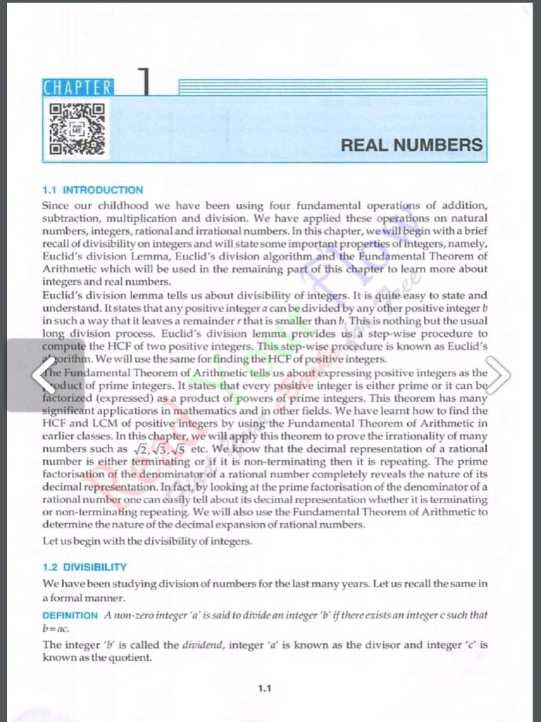 RD Sharma class 10 chapter 1 | PDF