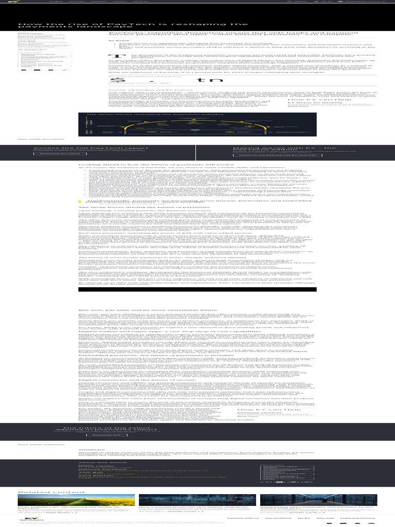 How the Rise of PayTech is Reshaping the Payments Landscape | EY ...
