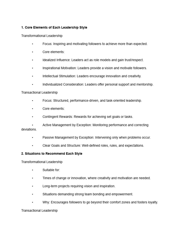 Leadership | PDF