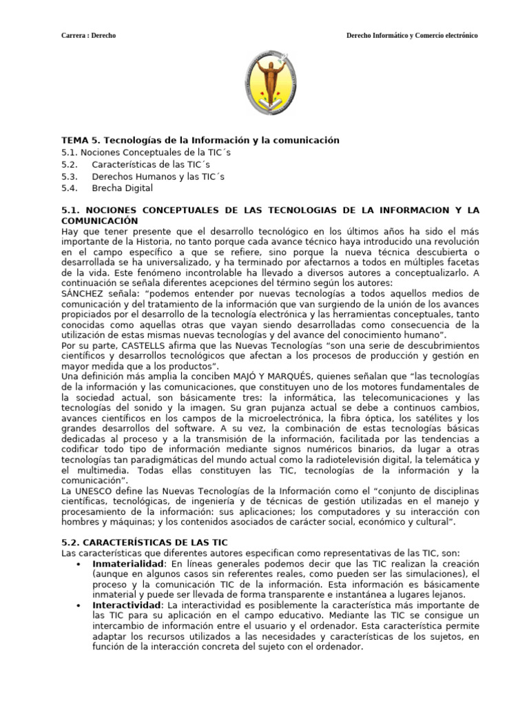 Tema 5 | PDF | Tecnología de información y comunicaciones | Internet
