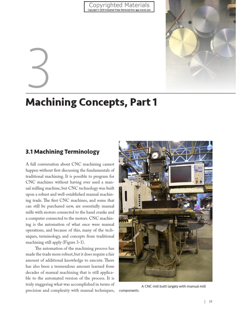Cnc Beginn Machining Concepts1 | PDF | Machining | Helix