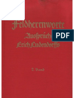 Ludendorffs Verlag - Feldherrnworte - Aussprueche Erich Ludendorffs - 2. Band (1938, 116 S., Scan-Text, Fraktur)