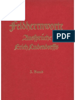 Ludendorffs Verlag - Feldherrnworte - Aussprueche Erich Ludendorffs - 3. Band (Um 1940, 122 S., Scan-Text, Fraktur)