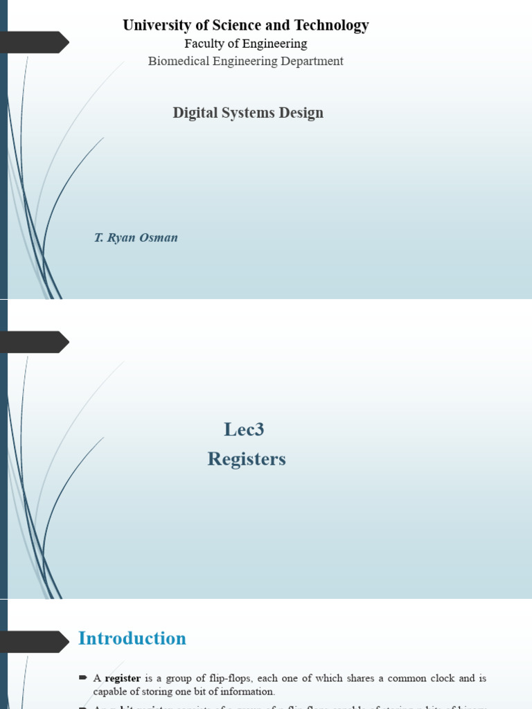 lec3 | PDF | Central Processing Unit | Computer Hardware