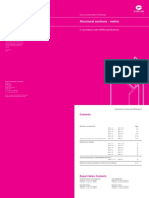 Structural Sections to ASTM, Metric