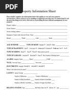 Condominium Project Questionnaire Form | PDF | Freddie Mac | Condominium