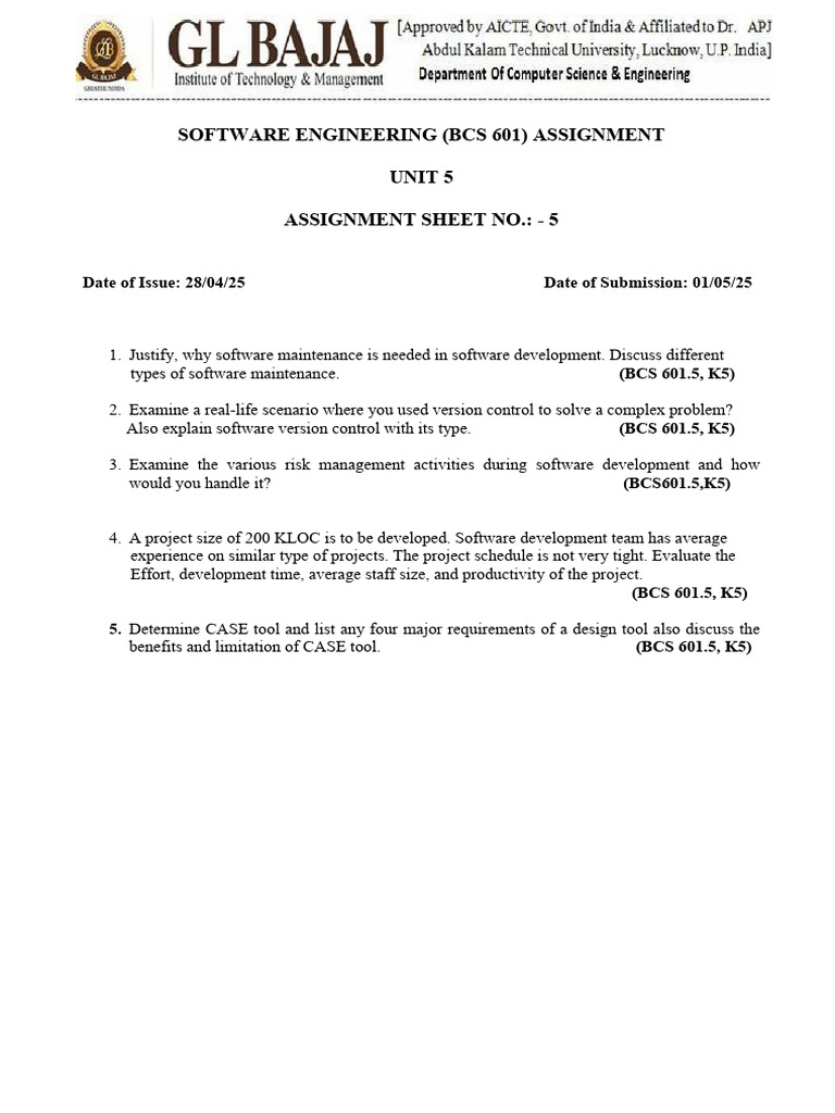 Assignment 5 | PDF