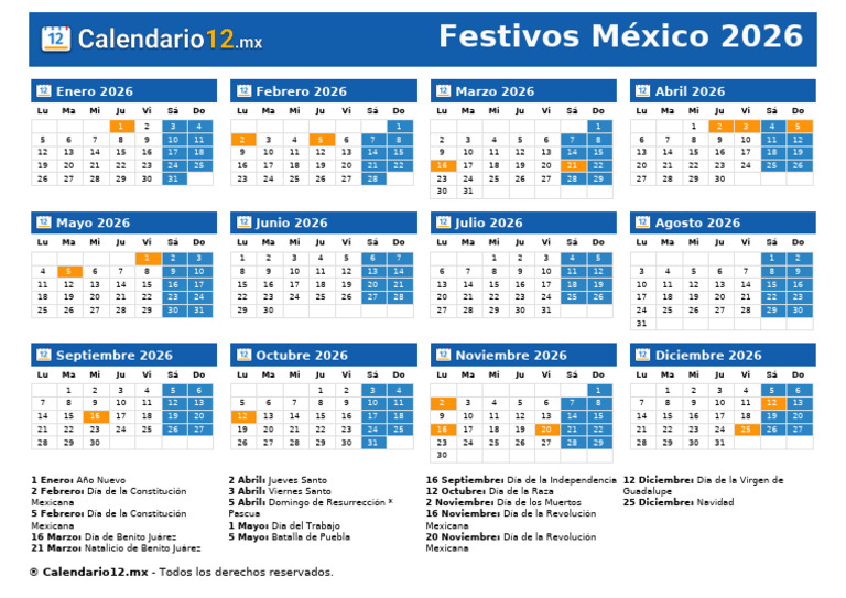 festivos_2026 | PDF | Pascua de Resurrección | Fiestas cristianas y ...